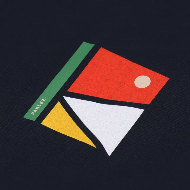 Parlez Colvic T Shirt Navy-1