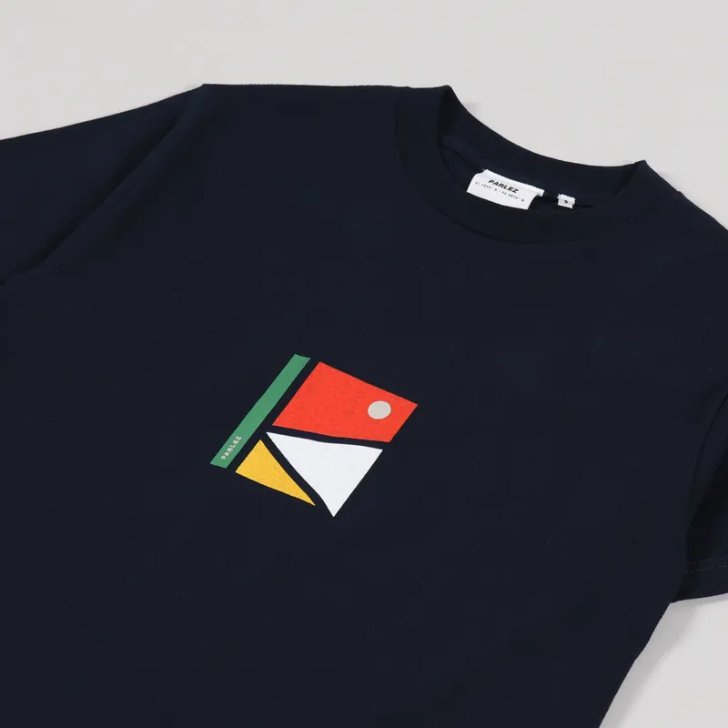 Parlez Colvic T Shirt Navy-2