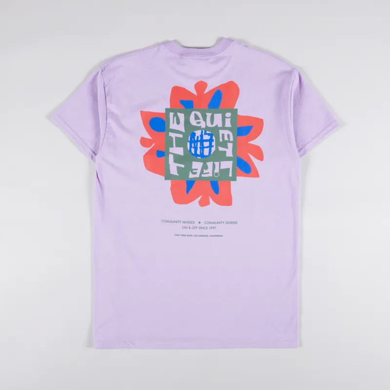 The Quiet Life Community Minded T Shirt Lavender