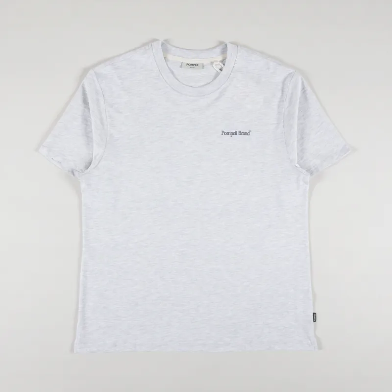 Pompeii Community Graphic T Shirt Grey-1