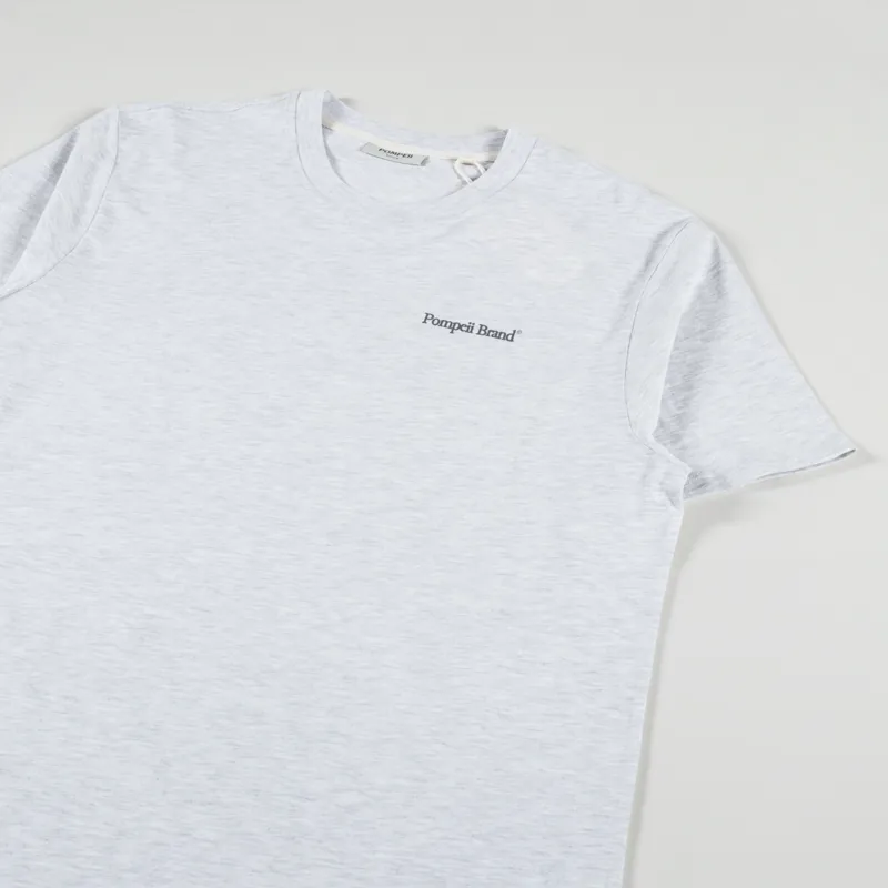 Pompeii Community Graphic T Shirt Grey-3