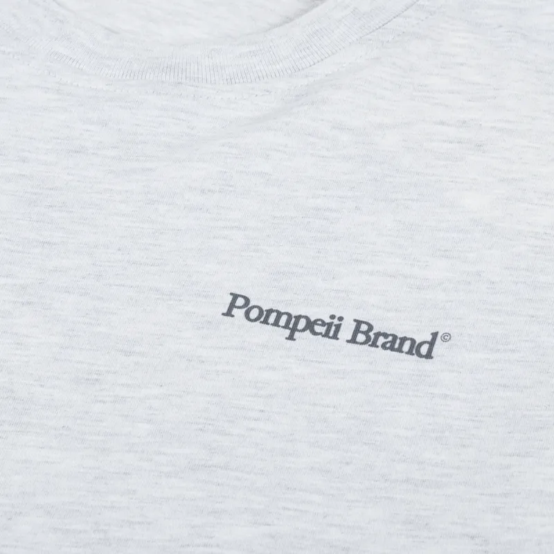 Pompeii Community Graphic T Shirt Grey-5