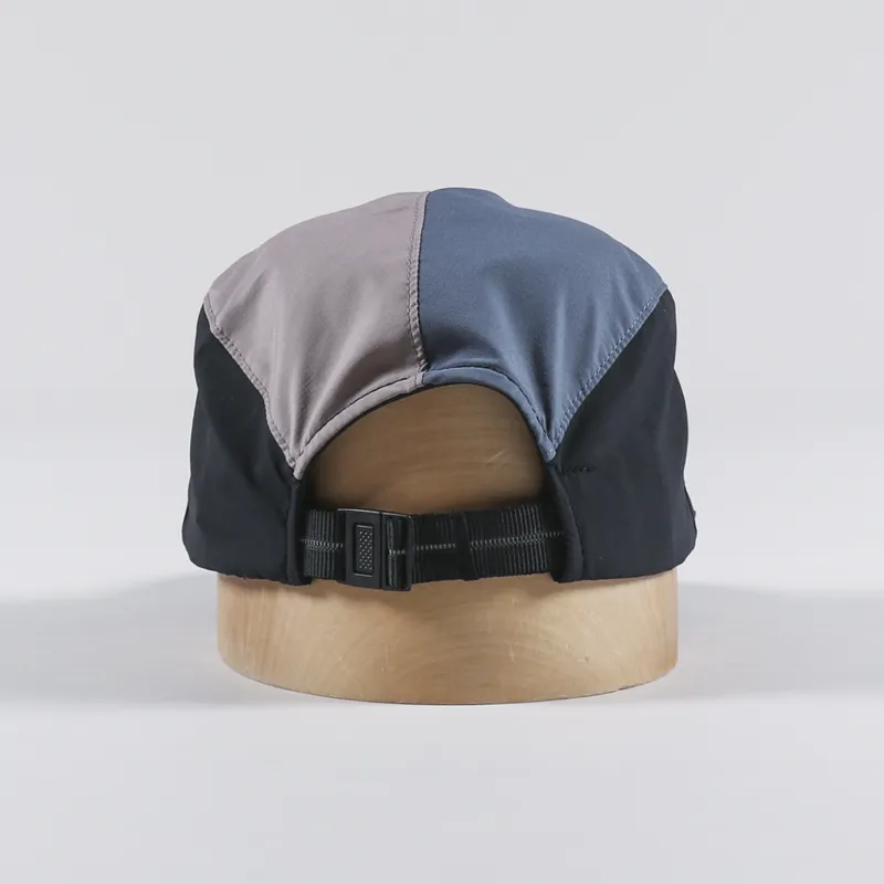 Goldwin Compact Jet Cap Black Foggy Grey Ash Brown-3