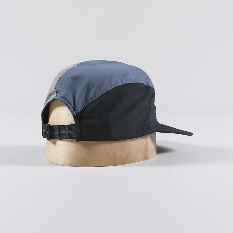 Goldwin Compact Jet Cap Black Foggy Grey Ash Brown-1