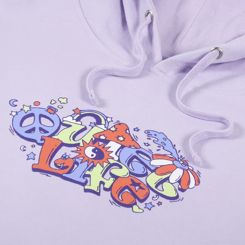 The Quiet Life Confetti Hoodie Lilac-4