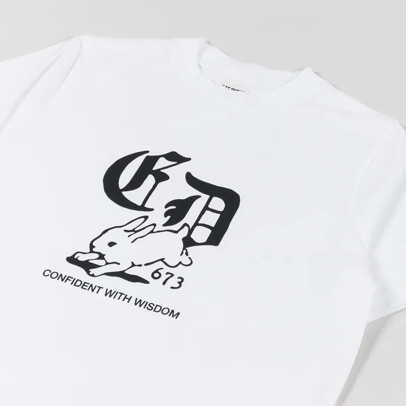 Eat Dust Confident T Shirt White-2