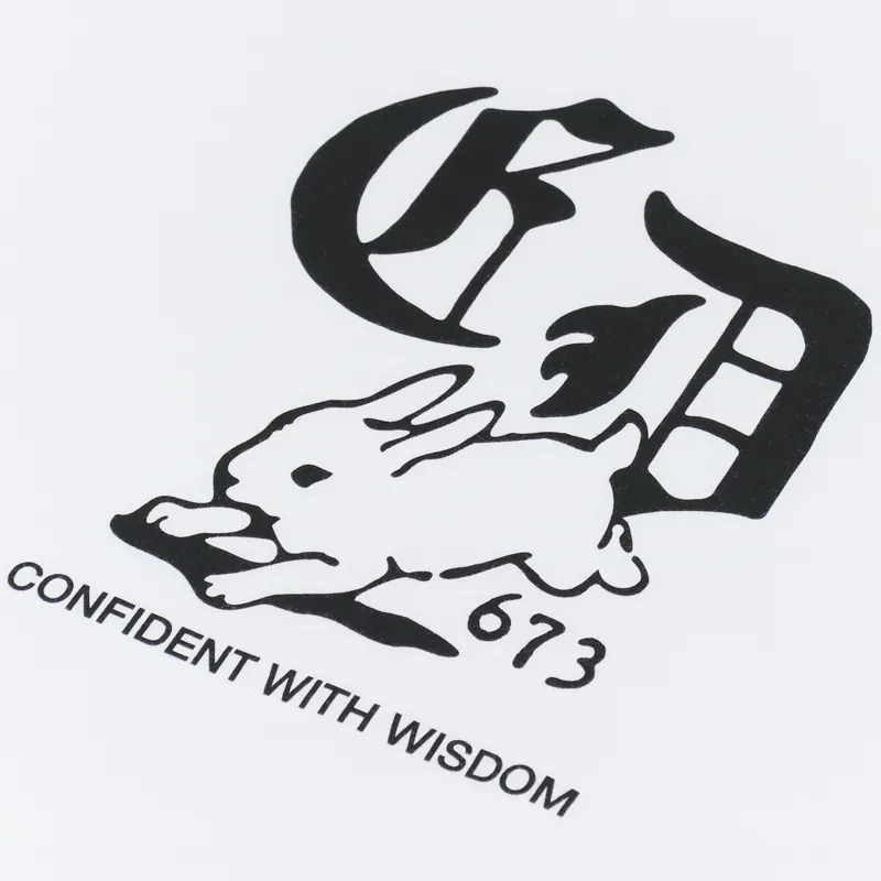 Eat Dust Confident T Shirt White-1