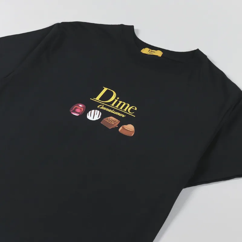Dime Connaisseurs T Shirt Black-2