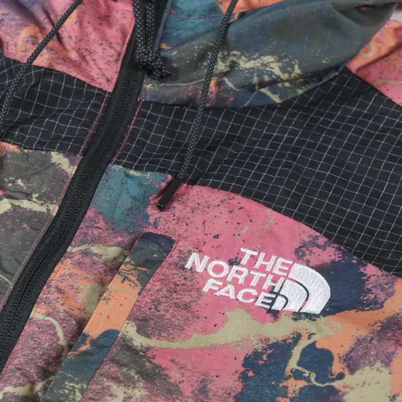 The North Face Printed Convin Anorak Cosmo Pink TNF Distort Print-5
