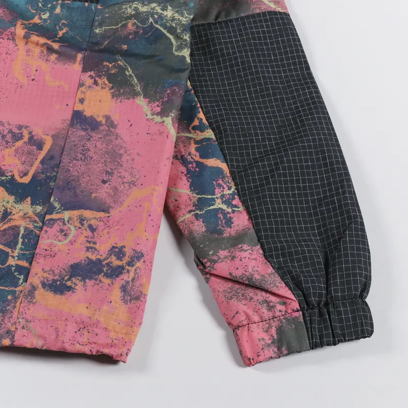 The North Face Printed Convin Anorak Cosmo Pink TNF Distort Print-8