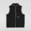 Kavu Cooper Fleece Vest Black