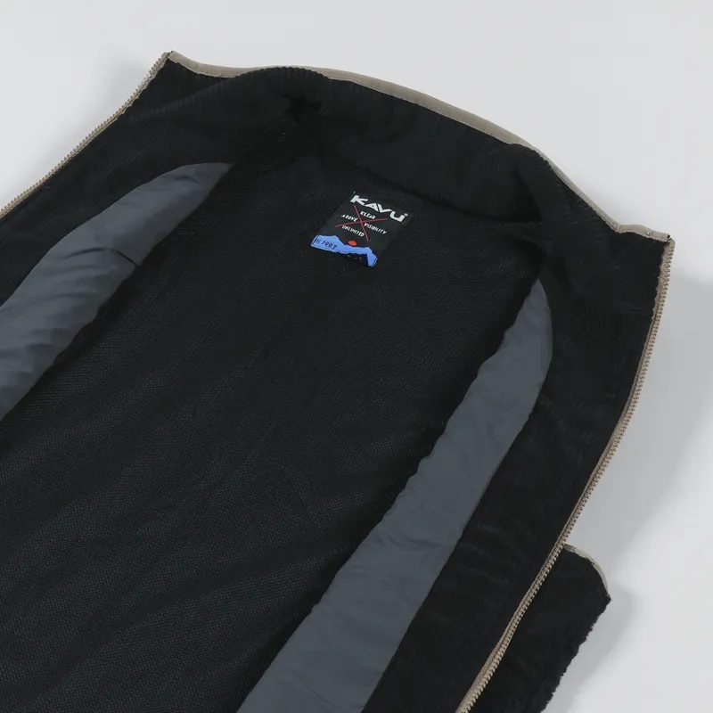 Kavu Cooper Fleece Vest Black-4