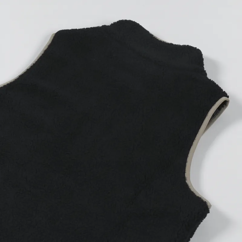 Kavu Cooper Fleece Vest Black-5