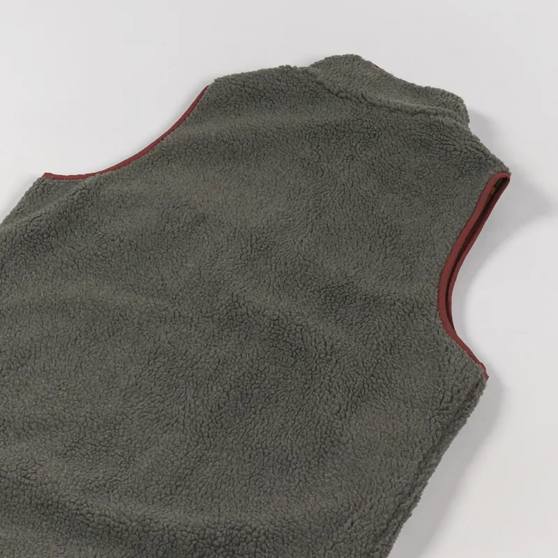 Kavu Cooper Fleece Vest Moss-5