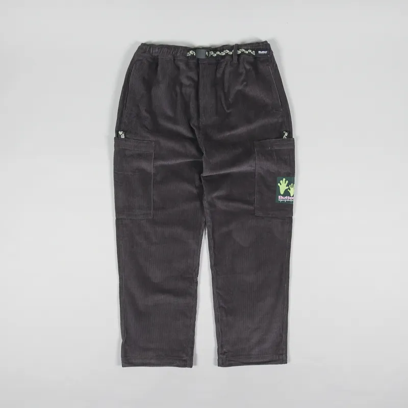 Butter Goods Corduroy Cargo Pants Grey-1