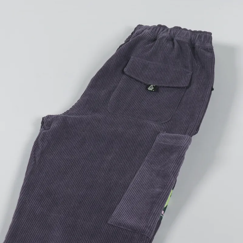 Butter Goods Corduroy Cargo Pants Slate-4
