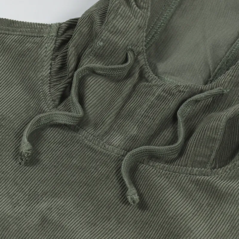 Service Works Corduroy Market Smock Olive-5