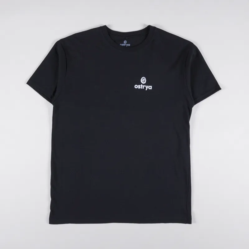 Ostrya Core Logo Equi-Tee Black-1