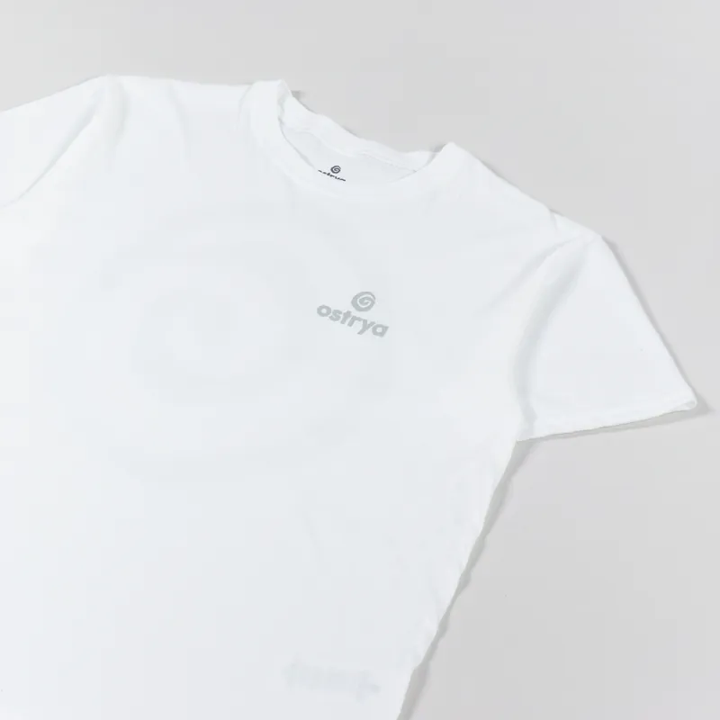 Ostrya Core Logo Equi-Tee White-3