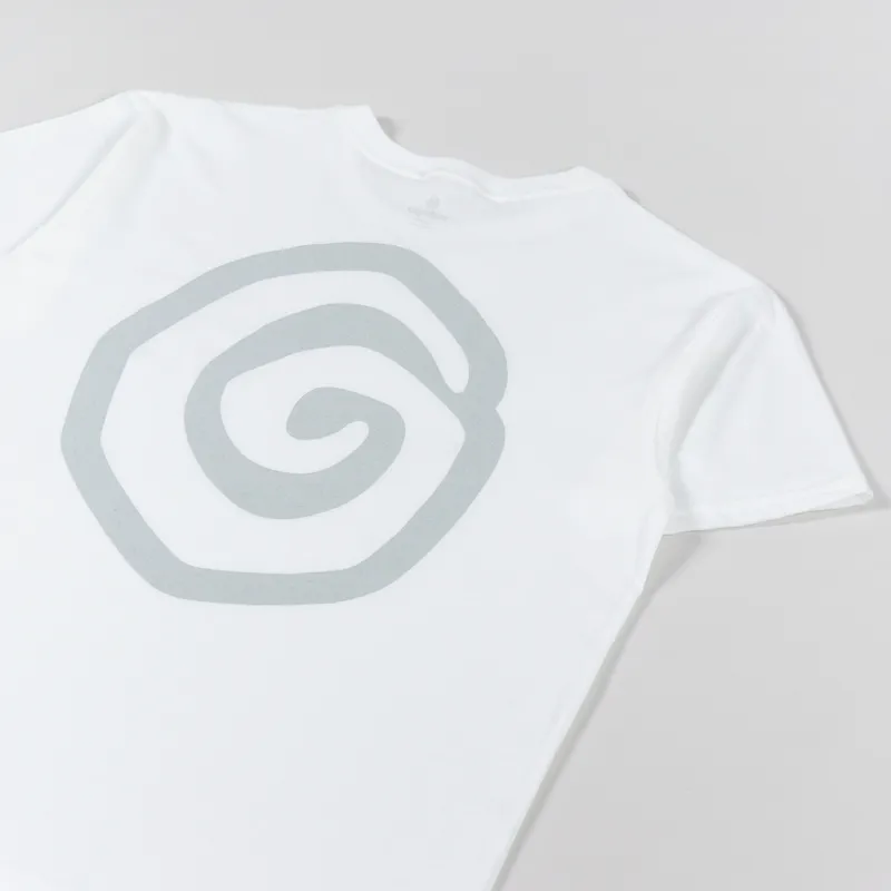 Ostrya Core Logo Equi-Tee White-2