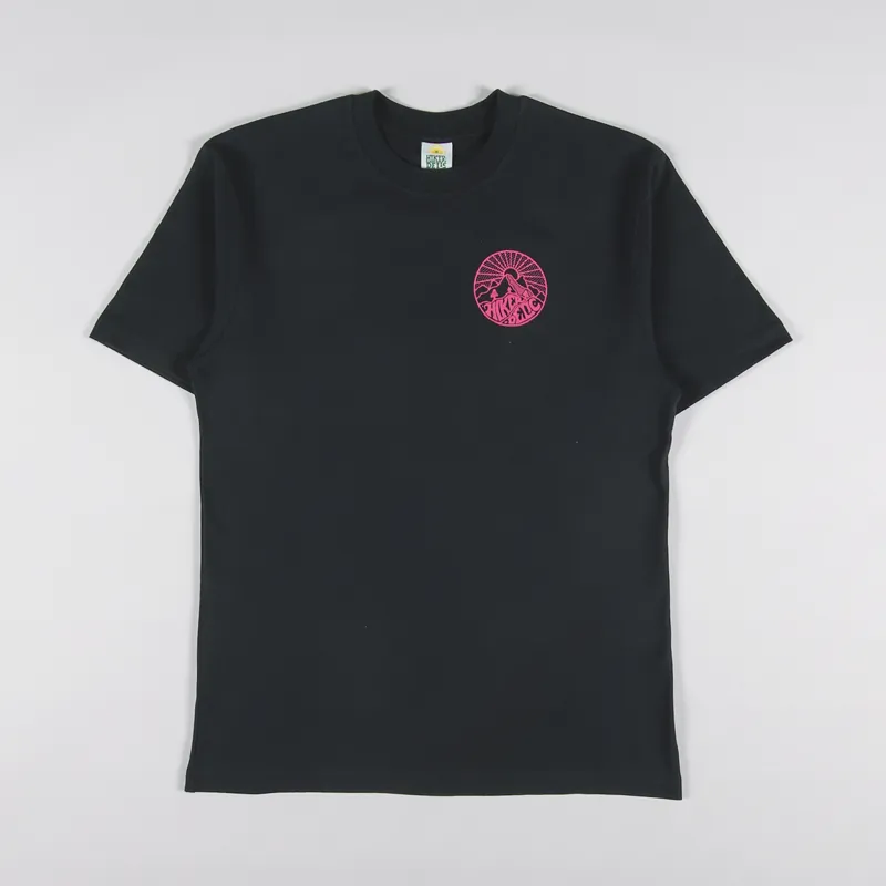 Hikerdelic Core Logo T Shirt Black-1