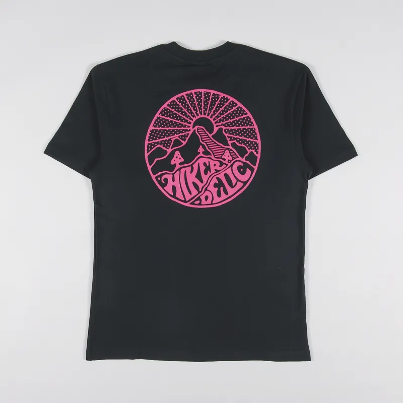 Hikerdelic Core Logo T Shirt Black