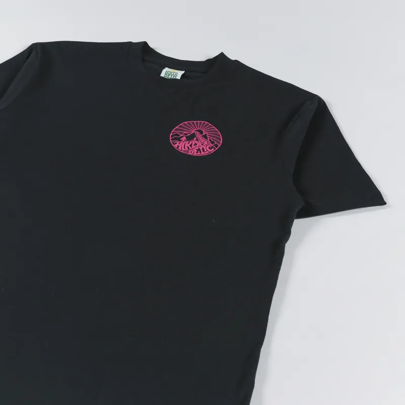 Hikerdelic Core Logo T Shirt Black-2