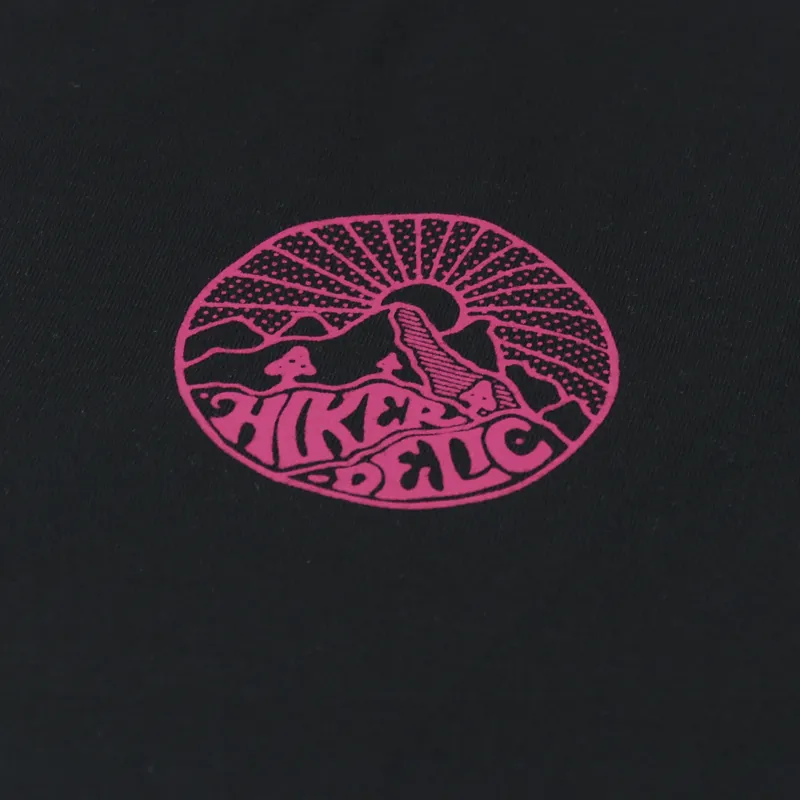 Hikerdelic Core Logo T Shirt Black-3