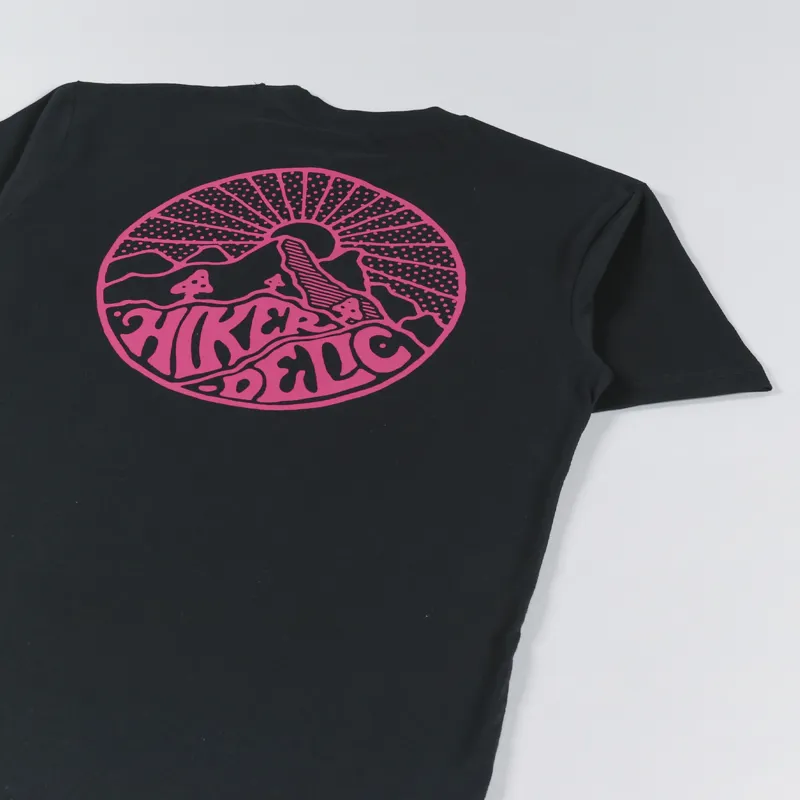 Hikerdelic Core Logo T Shirt Black-4