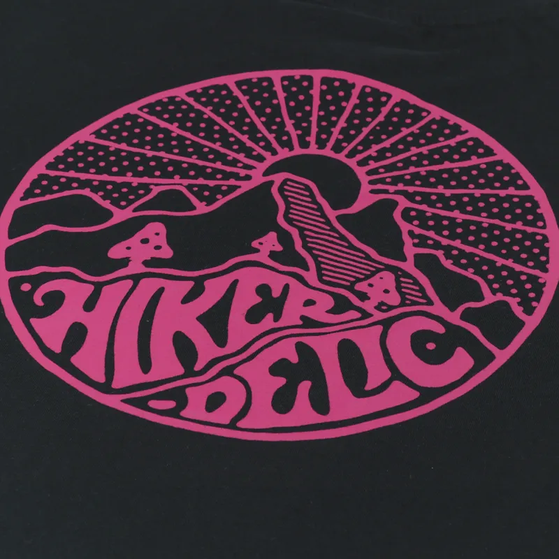 Hikerdelic Core Logo T Shirt Black-5