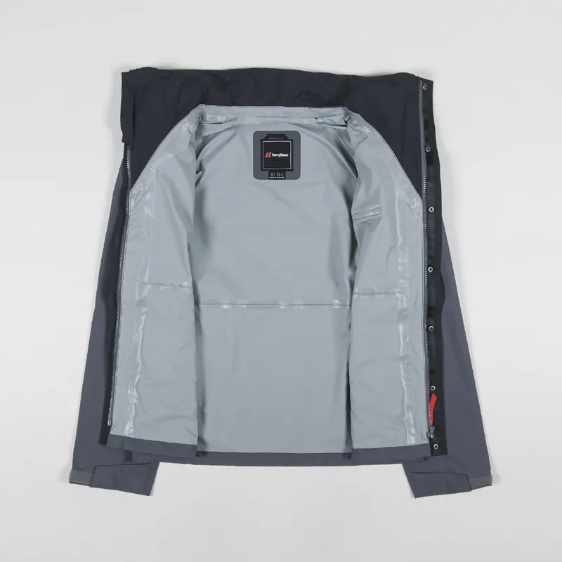 Berghaus Courmayeur Waterproof Shell Jacket Grey Volcano-2