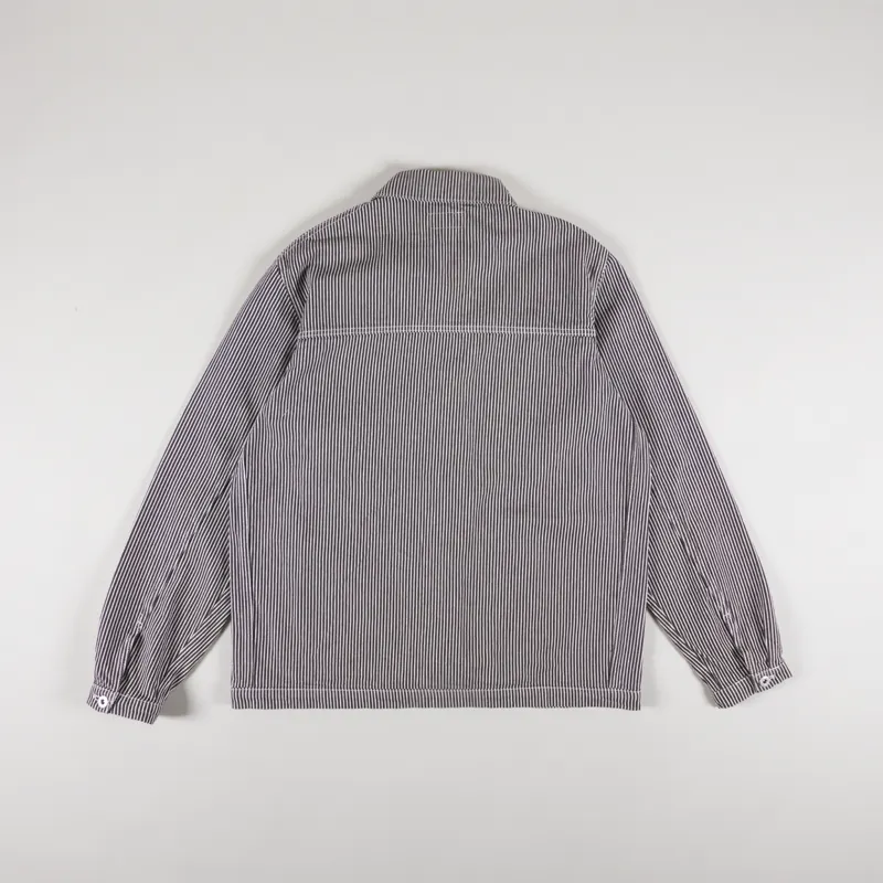 Stan Ray Coverall Jacket Hickory Black Natural-1