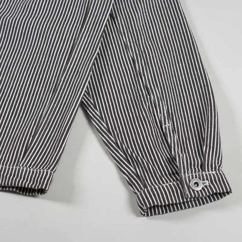 Stan Ray Coverall Jacket Hickory Black Natural-4