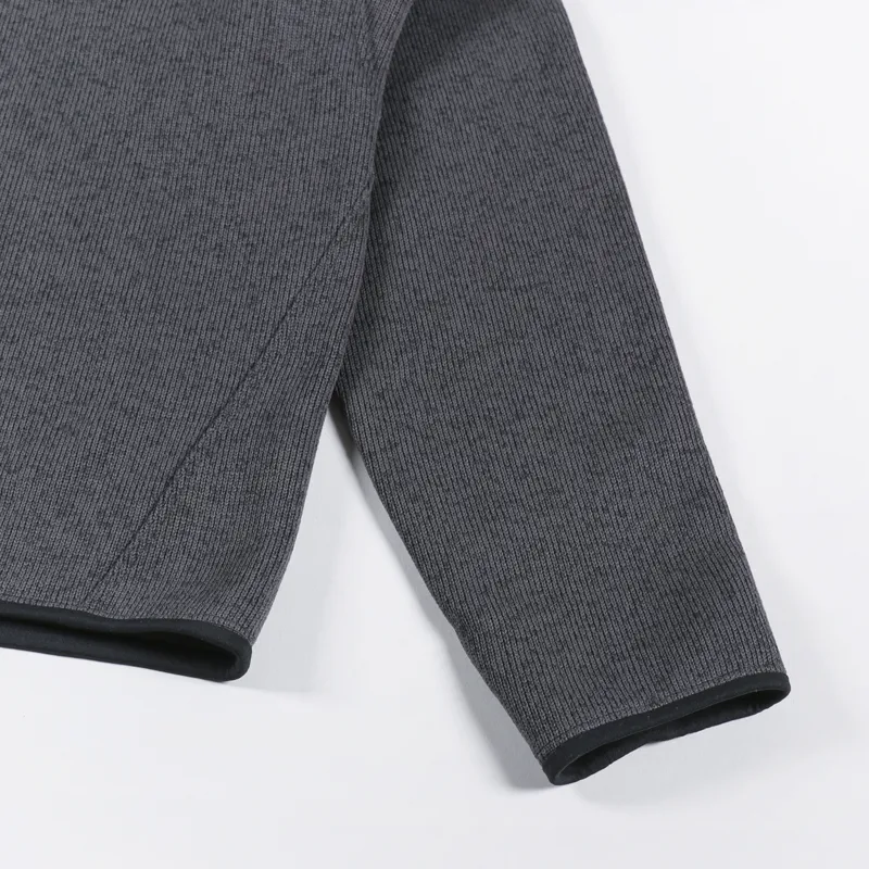 Arc'teryx Covert Half Zip Fleece Black Heather-5