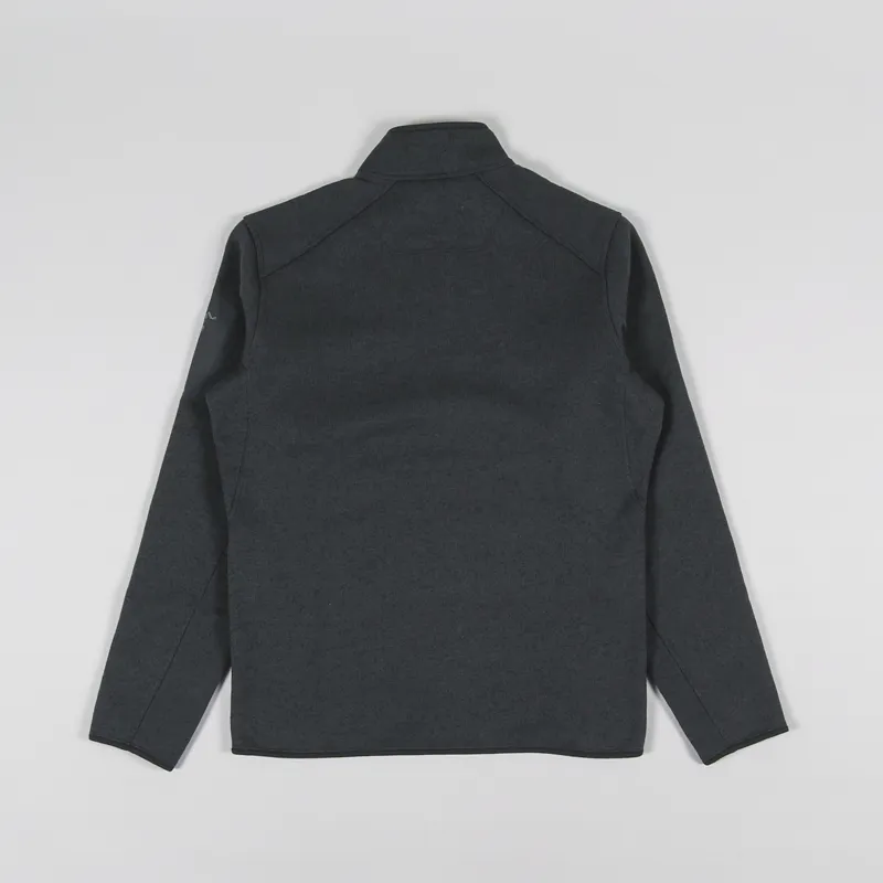 Arc'teryx Covert Half Zip Fleece Black Heather-1
