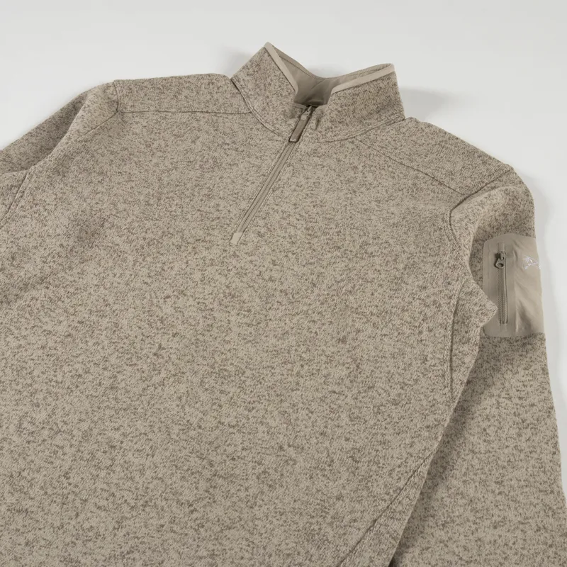 Arc'teryx Covert Half Zip Fleece Smoke Bluff Heather-1