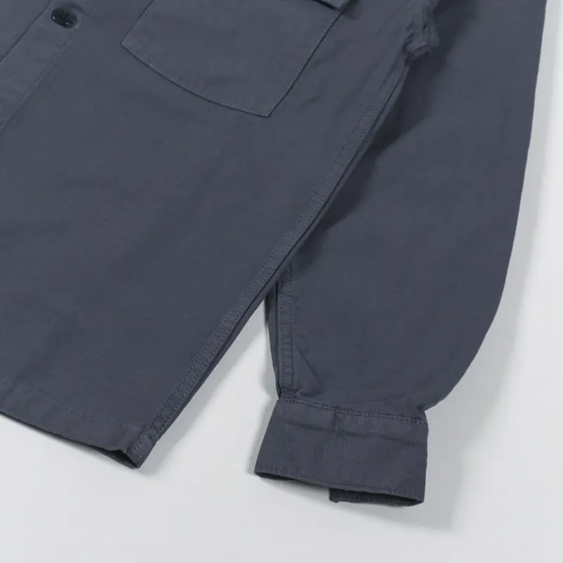 Stan Ray CPO Shirt Navy Sateen-4