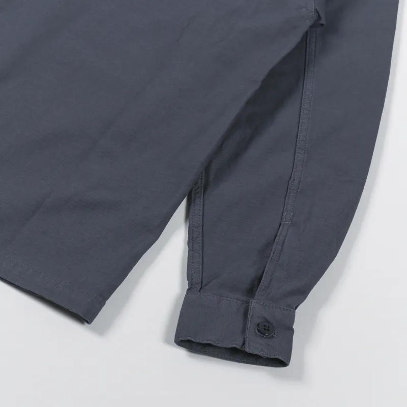 Stan Ray CPO Shirt Navy Sateen-6