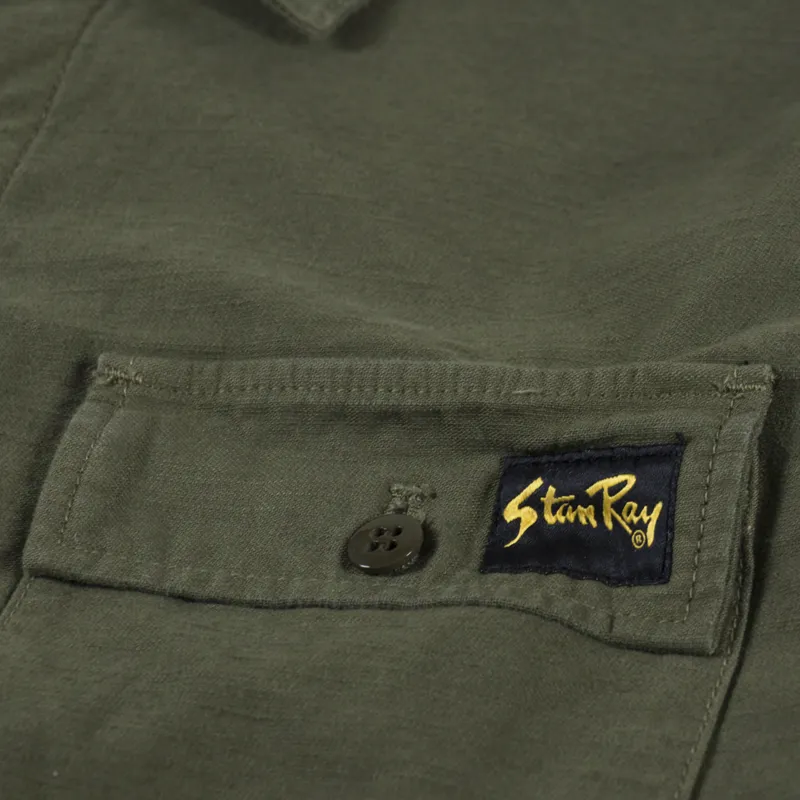 Stan Ray CPO Shirt Olive Sateen-5