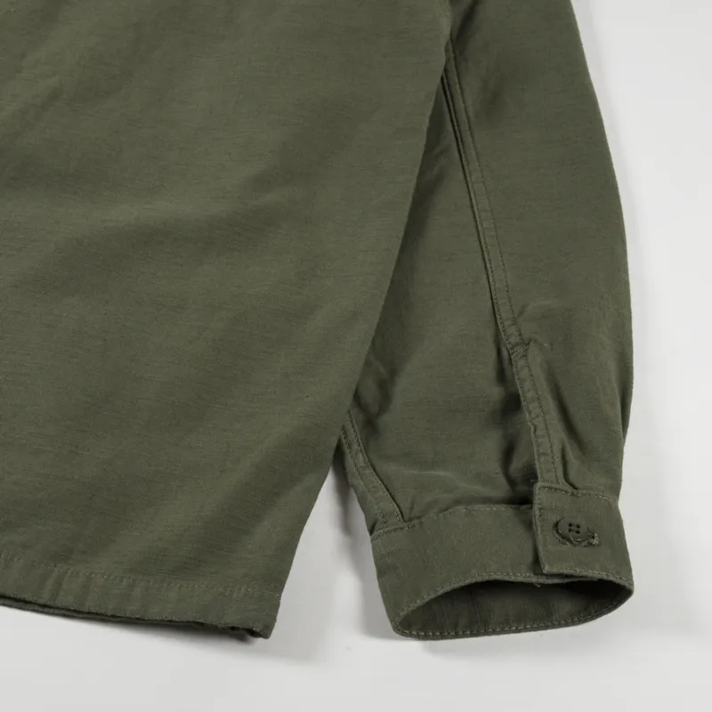 Stan Ray CPO Shirt Olive Sateen-3