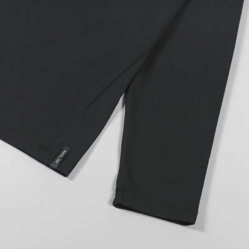 Arc'teryx Captive Arc'Word Long Sleeve T Shirt Black-3