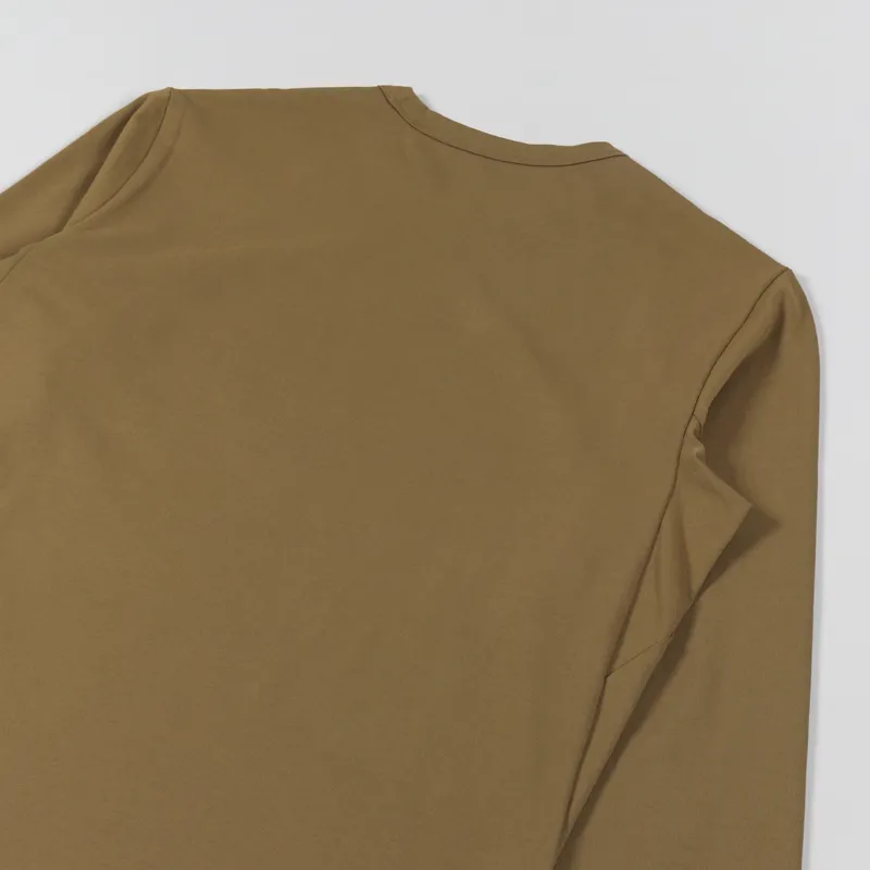 Arcteryx Mens Captive ArcWord Long Sleeve T Shirt Relic Brown