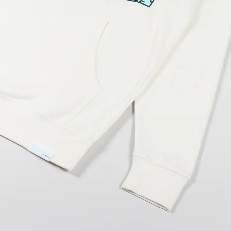 Diamond x Keith Haring Crack Is Wack Hoodie Beige-5