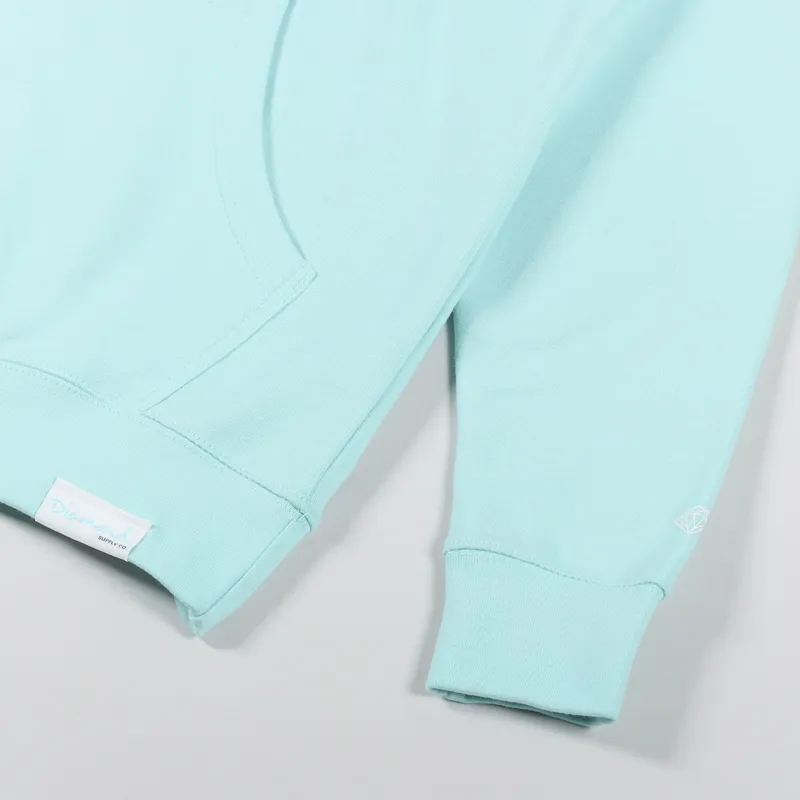 Diamond x Keith Haring Crack Is Wack Hoodie Diamond Blue-5