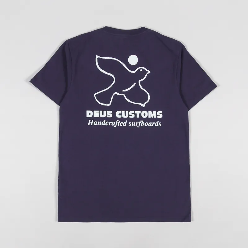 Deus Ex Machina Crafted T Shirt Night Shade