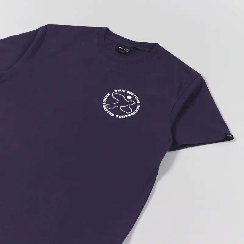 Deus Ex Machina Crafted T Shirt Night Shade-3