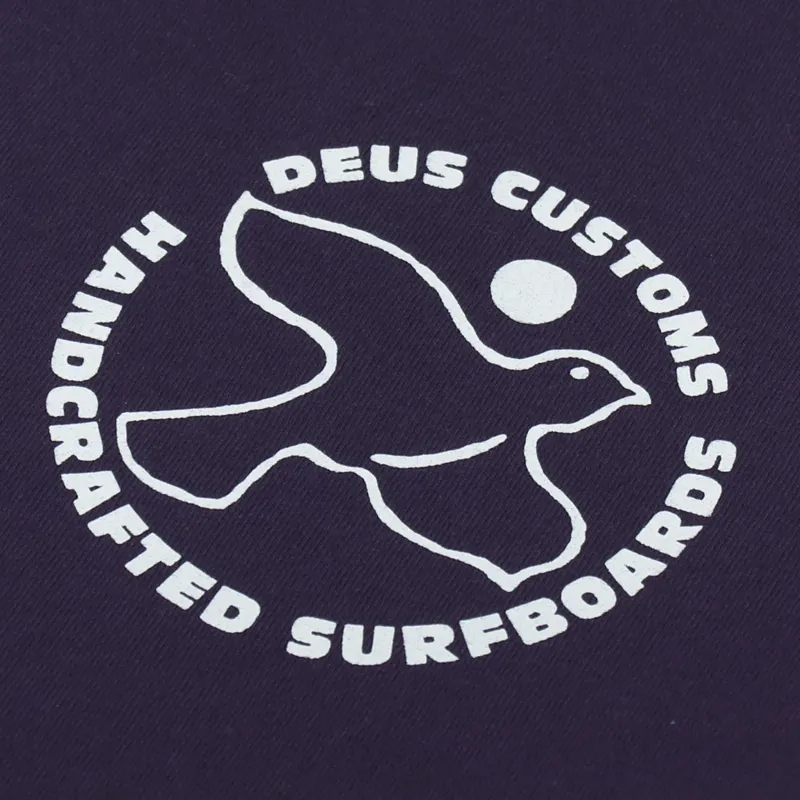 Deus Ex Machina Crafted T Shirt Night Shade-5