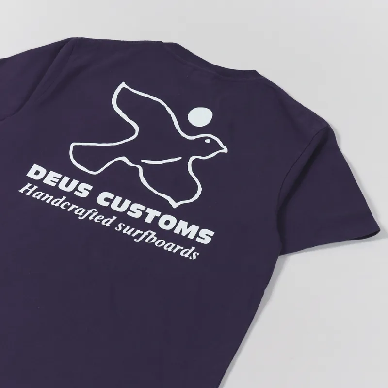 Deus Ex Machina Crafted T Shirt Night Shade-2