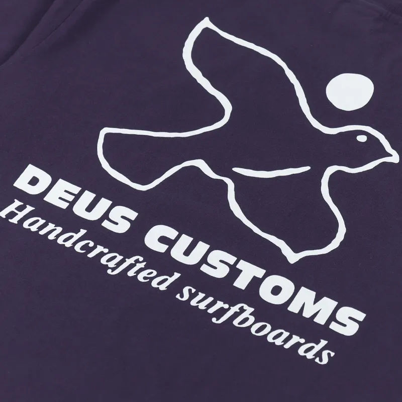 Deus Ex Machina Crafted T Shirt Night Shade-4