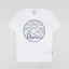 Penfield Circular Sun Mountain T Shirt White